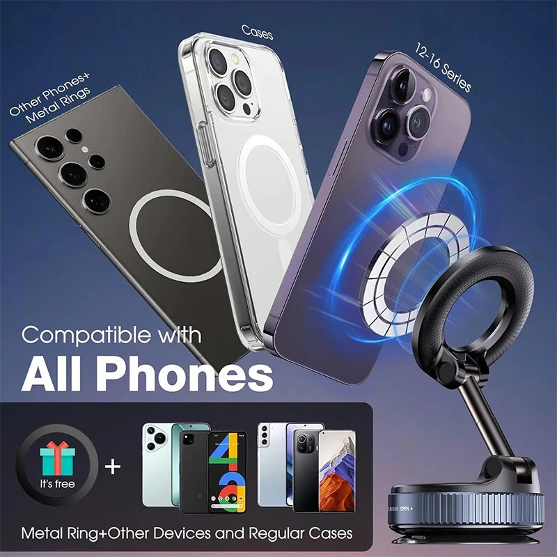 MagSnap 360° Magnetic Car & Desk Phone Mount