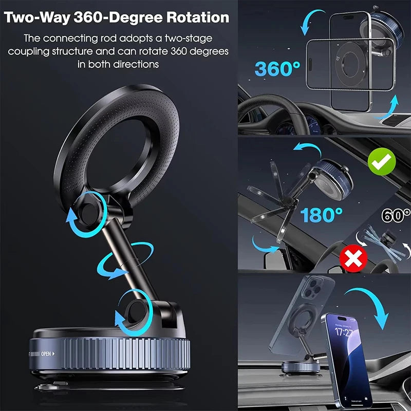 MagSnap 360° Magnetic Car & Desk Phone Mount
